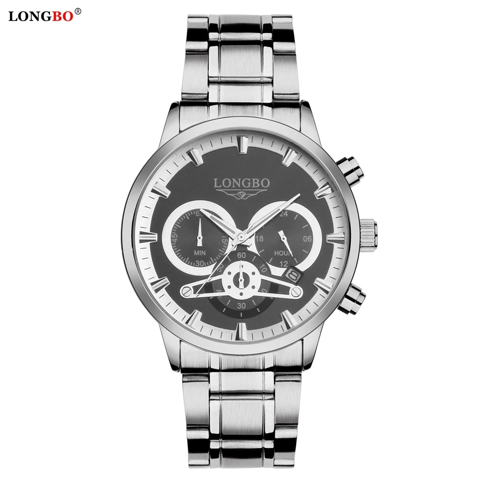 LONGBO 80736 Original Men's Gold Watch Stainless Steel Strap Fashion Quartz Date Showed Men Wrist Watch, As picture
LONGBO 80736 Original Men's Gold Watch Stainless Steel Strap Fashion Quartz Date Showed Men Wrist Watch, As picture