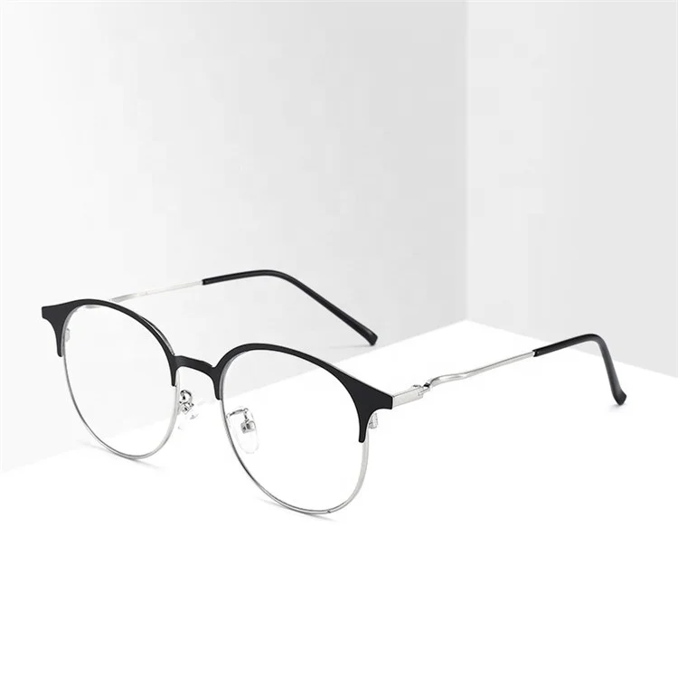 2021 Trending computer eyeglasses metal frame plain glasses customize round blue light blocking glasses for adult, Mix color or custom colors
2021 Trending computer eyeglasses metal frame plain glasses customize round blue light blocking glasses for adult, Mix color or custom colors