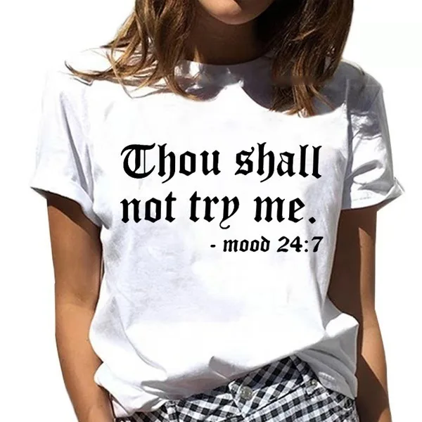 High Quality Women's Summer White O Neck Breathable Letter Printed Basic Casual T-shirts
High Quality Women's Summer White O Neck Breathable Letter Printed Basic Casual T-shirts