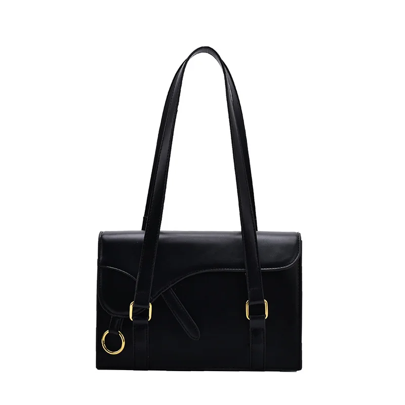 Black Bag Female Retro One-shoulder Underarm Bag Niche Design Korean Version of All-match Small Square Bag
Black Bag Female Retro One-shoulder Underarm Bag Niche Design Korean Version of All-match Small Square Bag