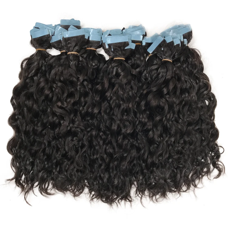TOP RANKING PRODUCTS Natural Looking Thick End 100% Natural Curly Tape In Hair Extensions, Natural color,brown and blonde
TOP RANKING PRODUCTS Natural Looking Thick End 100% Natural Curly Tape In Hair Extensions, Natural color,brown and blonde