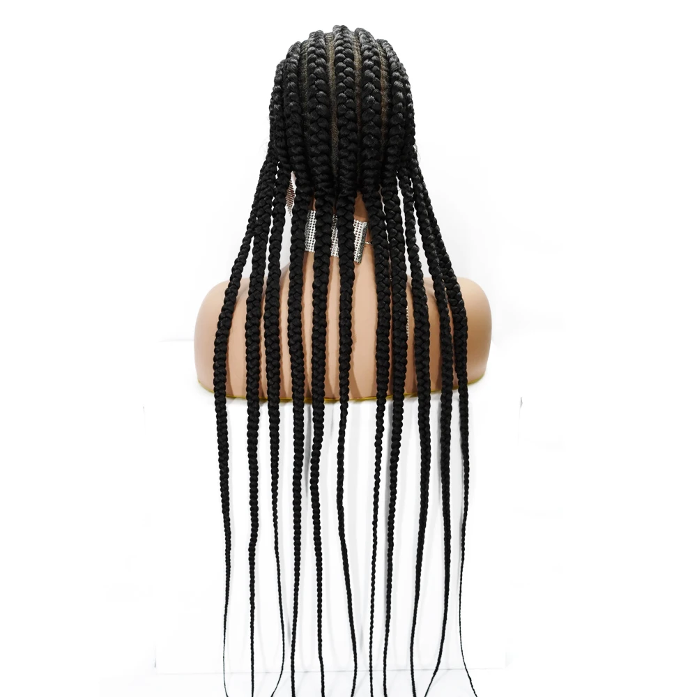 hot sell braided wigs synthetic heat resistant wholesale synthetic full lace braided wig 11 braids wigs, Picture
hot sell braided wigs synthetic heat resistant wholesale synthetic full lace braided wig 11 braids wigs, Picture