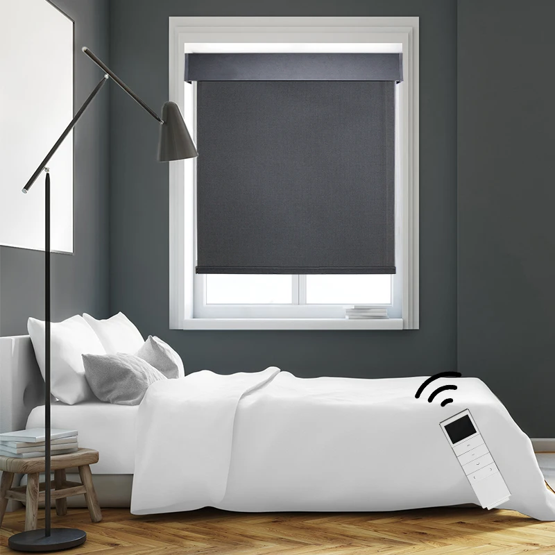 Window Shade Blackout Indoor Hotel Spring System Store Motorise Avec Telecommande Cassette Roller Blinds
Window Shade Blackout Indoor Hotel Spring System Store Motorise Avec Telecommande Cassette Roller Blinds