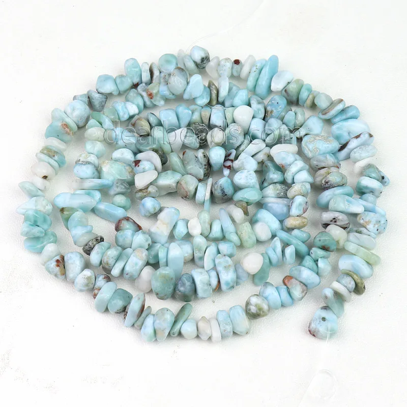 80CM Wholesale Natural Good Quality Chip Larimar Stone Beads For Woman Bracelets Making 8mm Irregular
80CM Wholesale Natural Good Quality Chip Larimar Stone Beads For Woman Bracelets Making 8mm Irregular