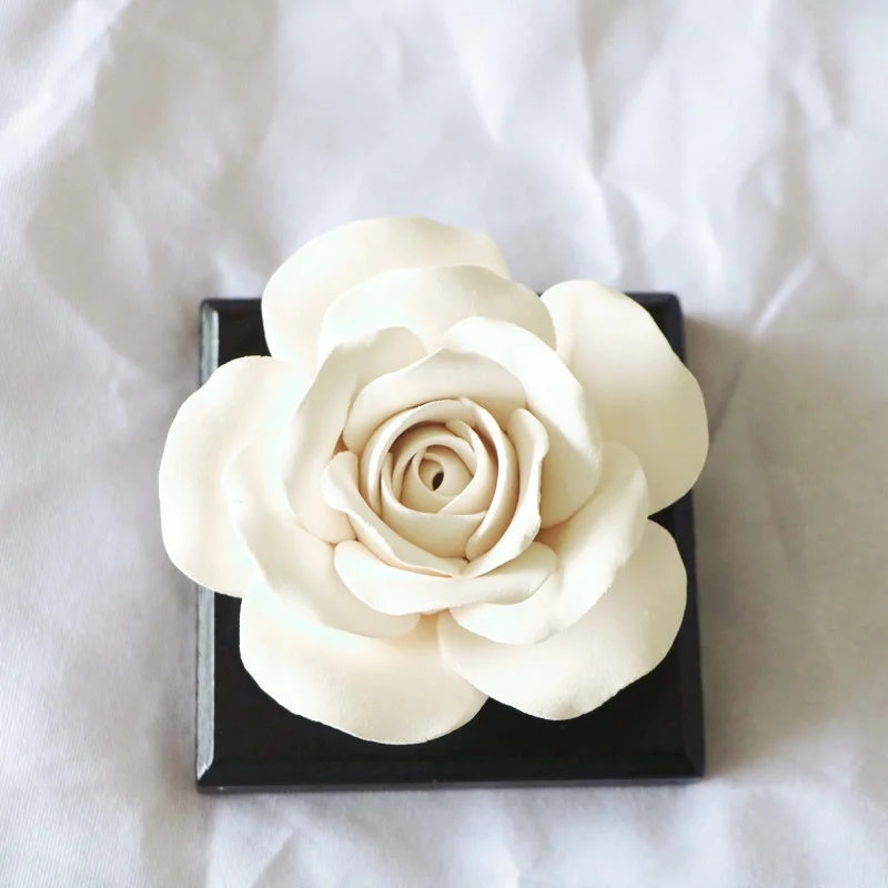 Factory Supply Hot Sales New Scented Ceramic Rose Flower Wood Board Home Car Decoration Ceramic Flower Essential Oil Diffuser
Factory Supply Hot Sales New Scented Ceramic Rose Flower Wood Board Home Car Decoration Ceramic Flower Essential Oil Diffuser