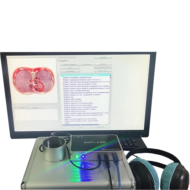 Korean version BIOPLASM-NLS health analyzer body cell therapy and detect free shipping
Korean version BIOPLASM-NLS health analyzer body cell therapy and detect free shipping