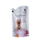 32oz doggy pet milk bath spa glossy spout pouch food packaging wholesale packing bag