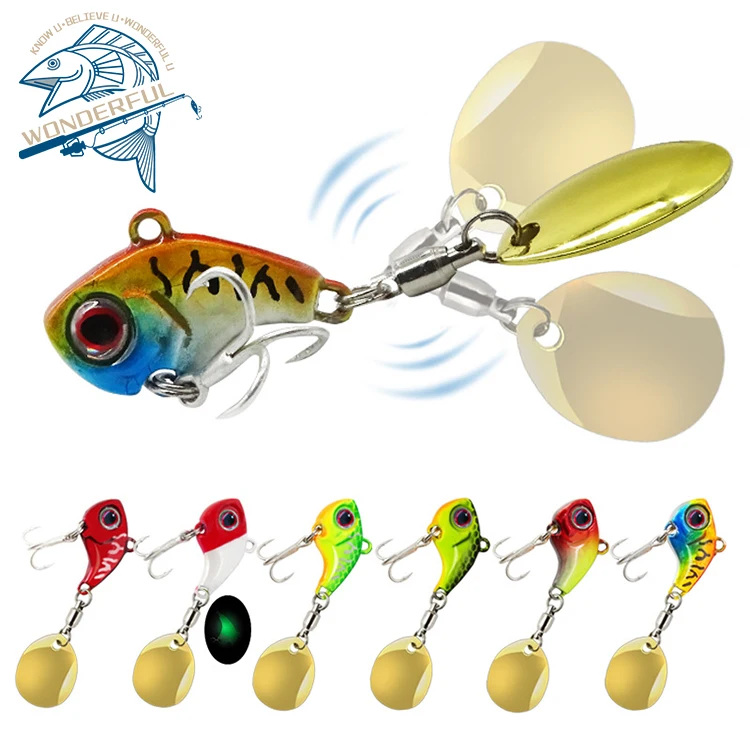 Factory Price 8g13g16g20g Multi Color Hard Fishing Tackle Swimming Bait Sinking Spinning Sequins Vib Lure
Factory Price 8g13g16g20g Multi Color Hard Fishing Tackle Swimming Bait Sinking Spinning Sequins Vib Lure