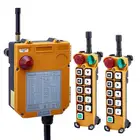 Uting シングルスピード 10 ボタン産業クレーンラジオリモートコントロール F24-10S 複数のクレーンとホイストとロータリースイッチキー