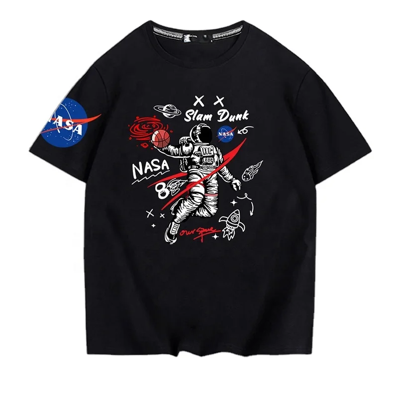 100% Premium Cotton Casual NASA SLAM DUNK Hip Hop 100% Cotton Unisex Crew Neck Plain T-shirt Wholesale
100% Premium Cotton Casual NASA SLAM DUNK Hip Hop 100% Cotton Unisex Crew Neck Plain T-shirt Wholesale