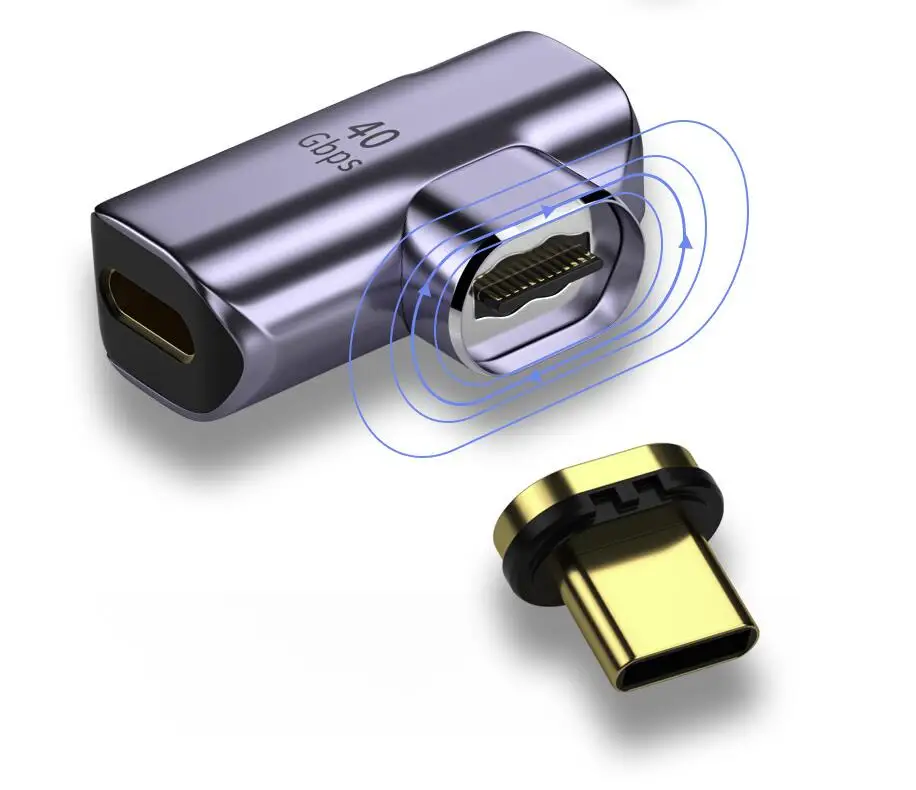 USB4.0 Type-C Charge Adapter 40Gbps PD 100W Fast Charging USB C to Type C Converter 24Pins 8K@60Hz, Blue
USB4.0 Type-C Charge Adapter 40Gbps PD 100W Fast Charging USB C to Type C Converter 24Pins 8K@60Hz, Blue