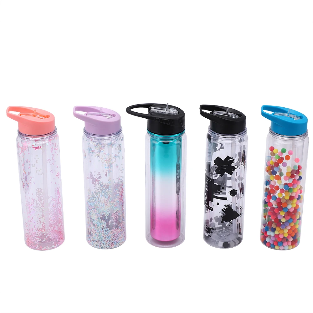Double Wall Lemon Outdoor Clear Water Bottle BPA Free Glitter Plastic Water Bottle with Custom Logo
Double Wall Lemon Outdoor Clear Water Bottle BPA Free Glitter Plastic Water Bottle with Custom Logo