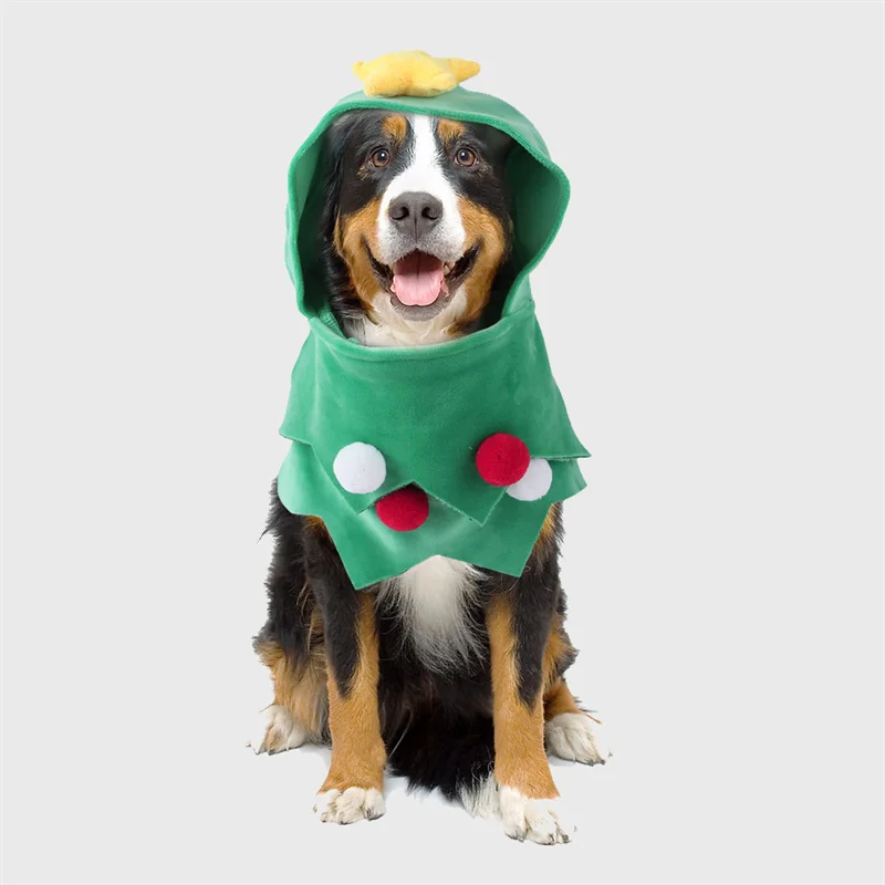 Wholesale funny Christmas Christmas tree shape pet clothes Christmas dress up cat and dog clothes
Wholesale funny Christmas Christmas tree shape pet clothes Christmas dress up cat and dog clothes