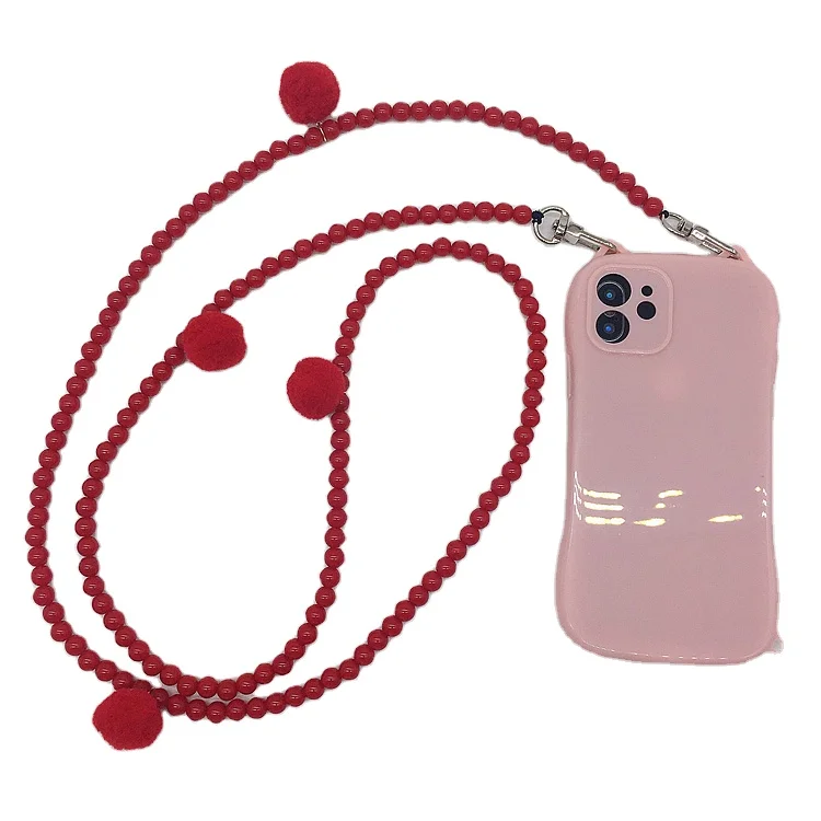 Original Fashion Luxury Girl Women Charm Red Acrylic Tassel Beads Crossbody Mobile Phone Strap , Beaded Charms Chain Bead Straps
Original Fashion Luxury Girl Women Charm Red Acrylic Tassel Beads Crossbody Mobile Phone Strap , Beaded Charms Chain Bead Straps