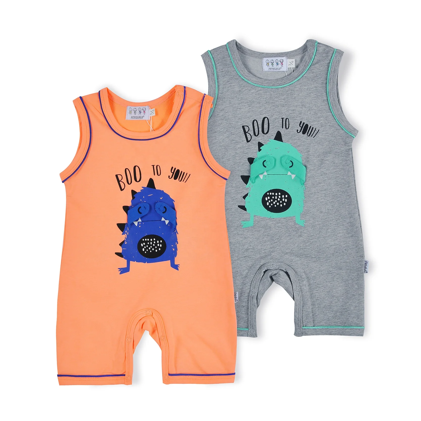 Hot Sell Newborn Baby Boys Sleeveless Romper Clothes Soft Cotton Summer Clothes Cute Rompers PETELULU
Hot Sell Newborn Baby Boys Sleeveless Romper Clothes Soft Cotton Summer Clothes Cute Rompers PETELULU