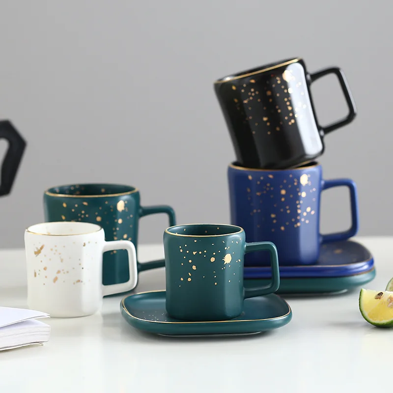 Nordic style matte ceramic mugs with logo christmas mug coffee tumbler cup black white and blue ceramic cup with gift package, Customized color
Nordic style matte ceramic mugs with logo christmas mug coffee tumbler cup black white and blue ceramic cup with gift package, Customized color