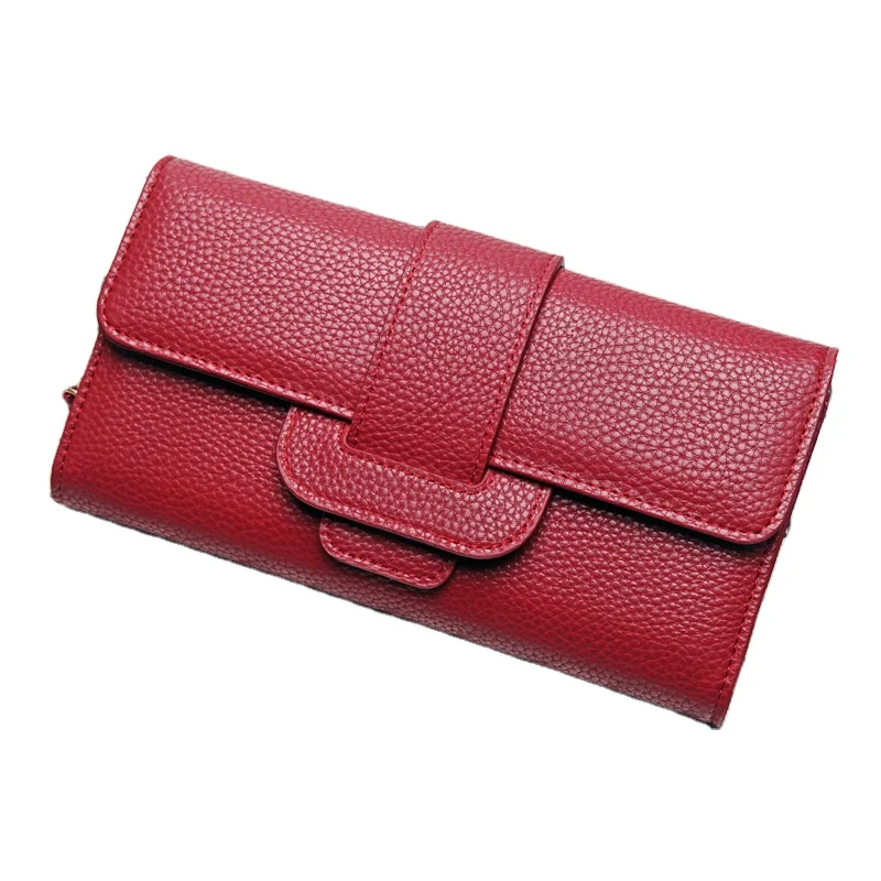 Short PU high-capacity spliced trendy wallet pink wallet exclusive for ladies, Customized color
Short PU high-capacity spliced trendy wallet pink wallet exclusive for ladies, Customized color