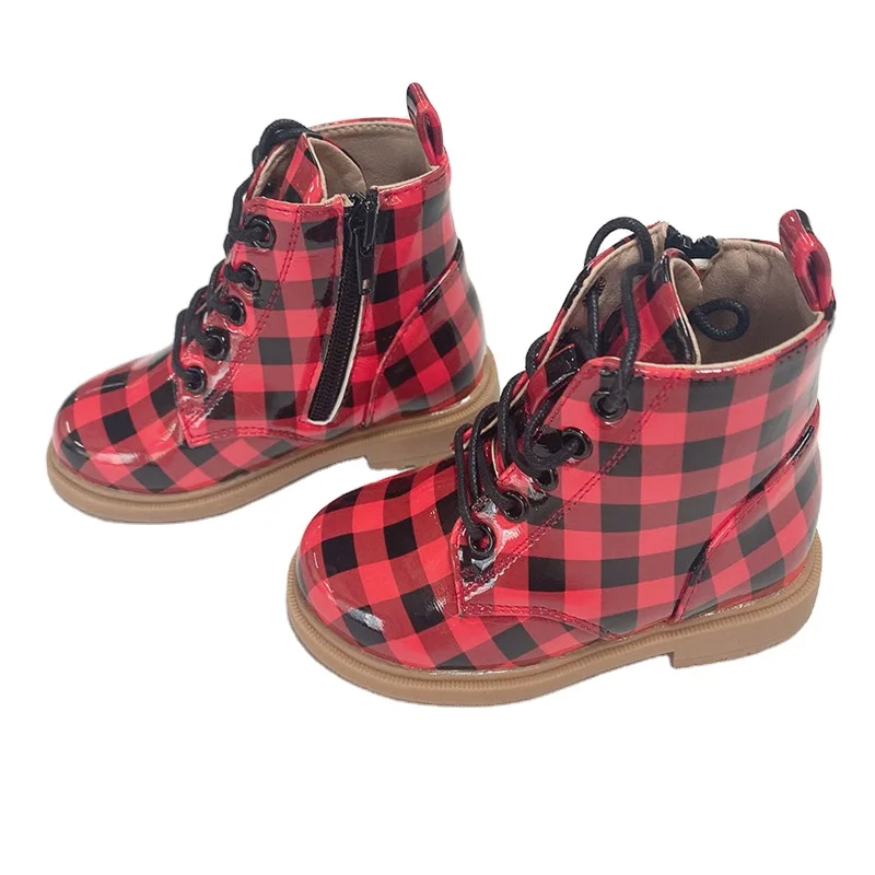 2020 New design wholesale red round checked print shoes daily life supplies boots with four color boots for children, Picture
2020 New design wholesale red round checked print shoes daily life supplies boots with four color boots for children, Picture