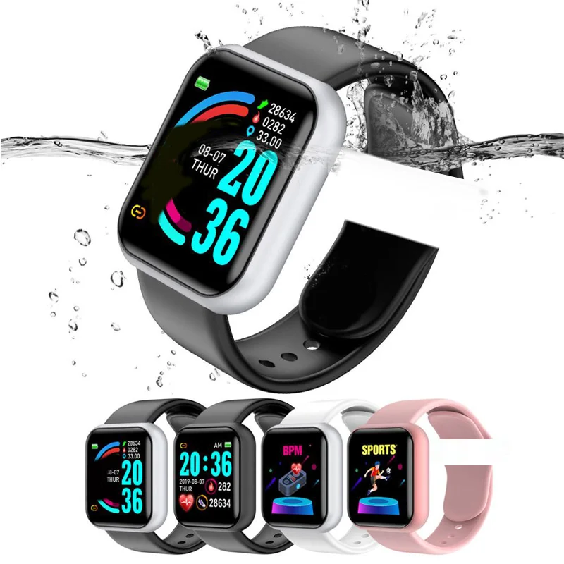 Heart Rate Blood Pressure Message Reminder Y68s Smart Bracelet smartwatch D20s smart watch for sports
Heart Rate Blood Pressure Message Reminder Y68s Smart Bracelet smartwatch D20s smart watch for sports