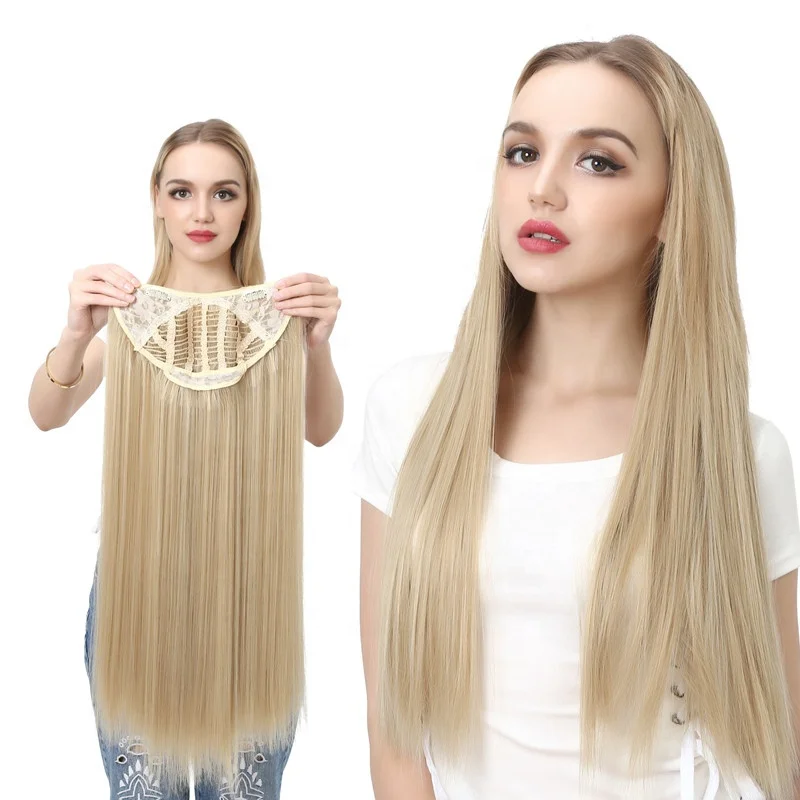 24" Long Straight Natural Wigs U Shaped Hairpieces For Women Private Label Fake Synthetic Clip In Hair Extension Wig Vendors
24" Long Straight Natural Wigs U Shaped Hairpieces For Women Private Label Fake Synthetic Clip In Hair Extension Wig Vendors