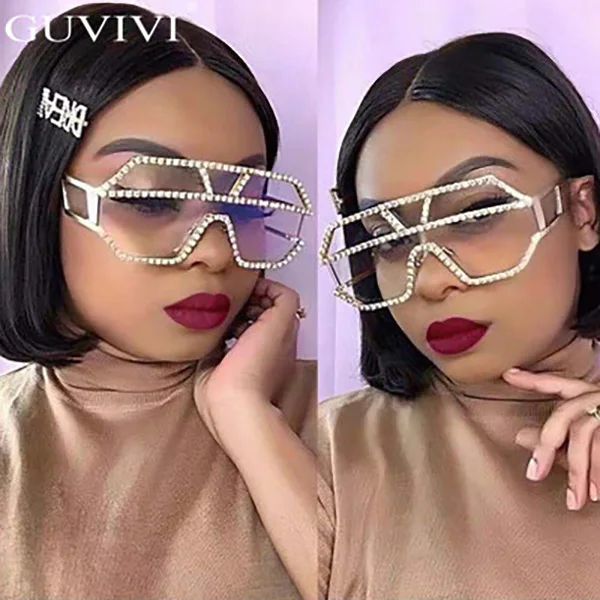 2020 women diamond sunglasses brand designer luxury rhinestone steampunk metal oversized sun glasses men gradient lens cool, Customized color
2020 women diamond sunglasses brand designer luxury rhinestone steampunk metal oversized sun glasses men gradient lens cool, Customized color