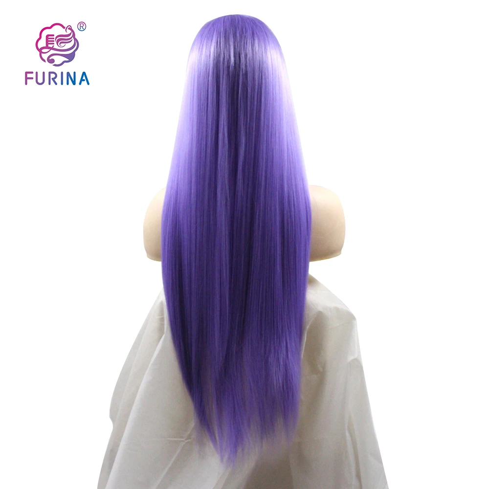 Silky straight 28'' high temperature natural hairline blue long silky straight middle part lace wigs
Silky straight 28'' high temperature natural hairline blue long silky straight middle part lace wigs