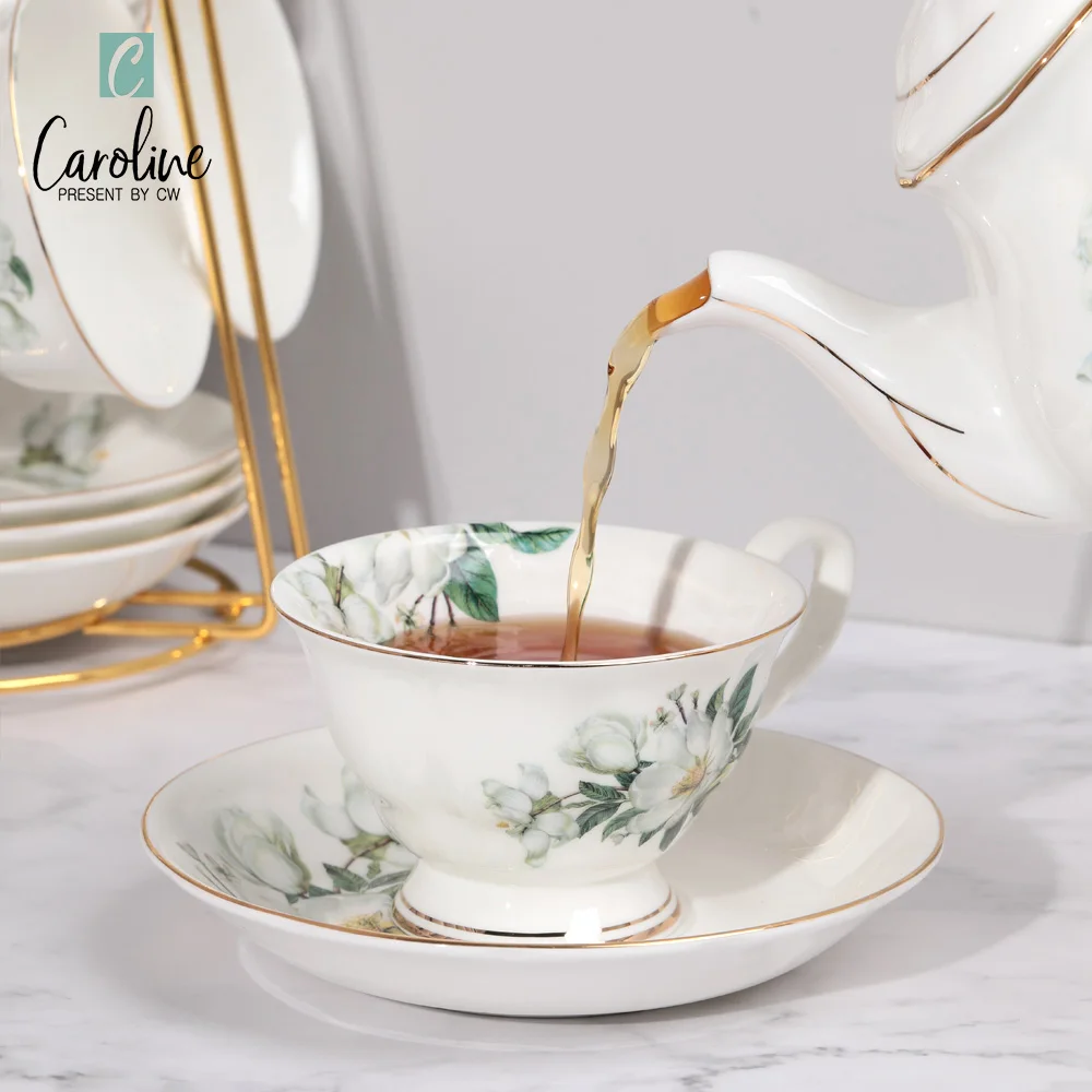 4pcs Set Wholesale Classic Porcelain Ceramic Water Coffee Cup Set Grace Teaware, Customized color
4pcs Set Wholesale Classic Porcelain Ceramic Water Coffee Cup Set Grace Teaware, Customized color