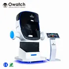 Fantastic Dynamic Virtual Robot Shaped 9D Cinema / Theater Simulator Chair For Oversea Market