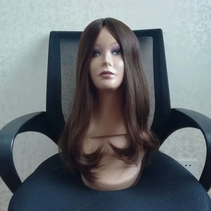 natural brown color mono top silk base Jewish Wig large stock smaly layer kosher wig with ear to ear HD lace natural hairline
natural brown color mono top silk base Jewish Wig large stock smaly layer kosher wig with ear to ear HD lace natural hairline