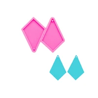S761 new shiny diamond shaped earrings silicone mold for earring jewelry resin crafting
S761 new shiny diamond shaped earrings silicone mold for earring jewelry resin crafting