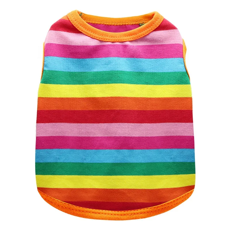 Summer Wholesale Manufacturer Colorful 100%Cotton Fancy Clothes Luxury Roupa Pet Apparel Ropa New Perro Designer Dogs Vest, Picture
Summer Wholesale Manufacturer Colorful 100%Cotton Fancy Clothes Luxury Roupa Pet Apparel Ropa New Perro Designer Dogs Vest, Picture