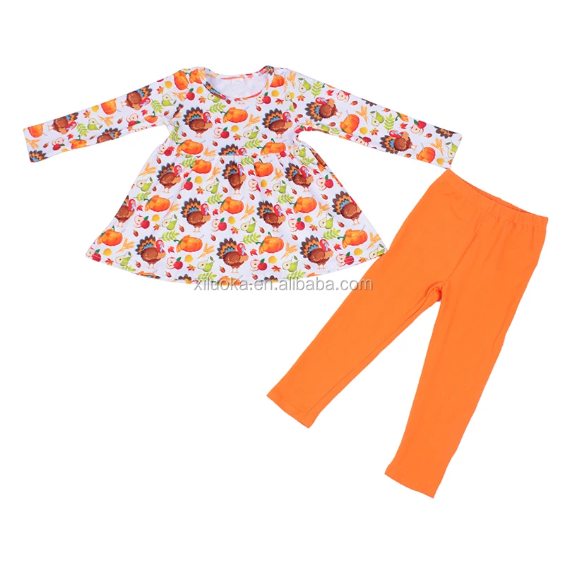 new design Popular cute girl dress long sleeve dress pumpkin print top orange pants boutique selling suit, Picture
new design Popular cute girl dress long sleeve dress pumpkin print top orange pants boutique selling suit, Picture