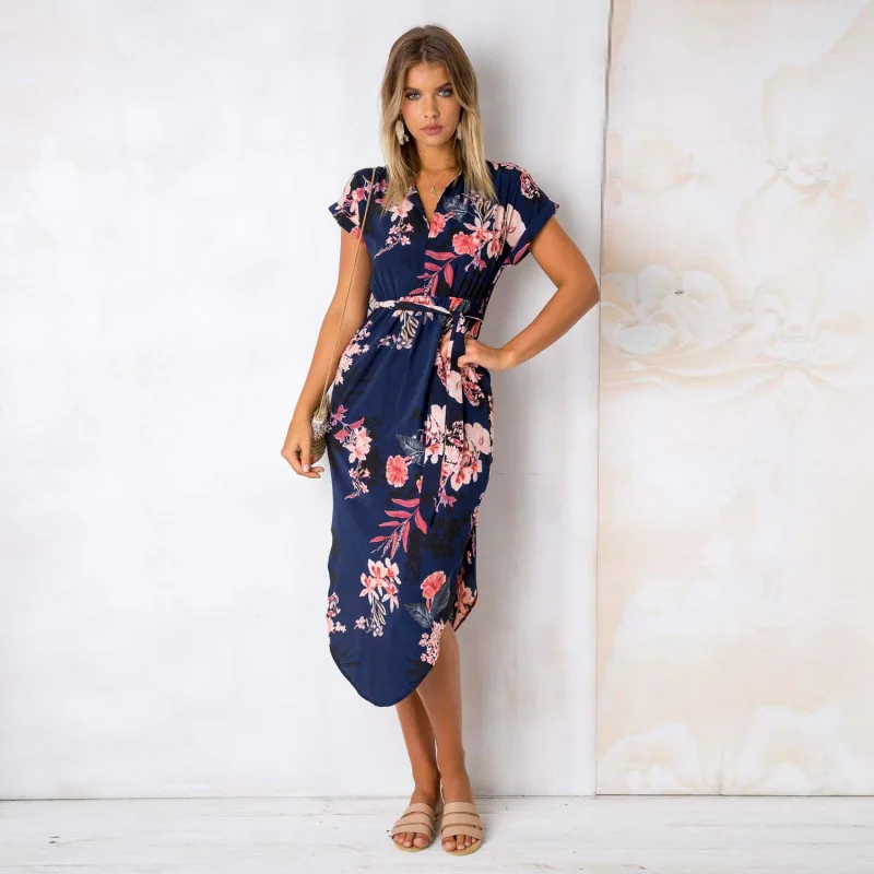 Summer 2021 new office style Clothes women casual dress lady elegant dresses women midi Floral dress, Picture color
Summer 2021 new office style Clothes women casual dress lady elegant dresses women midi Floral dress, Picture color