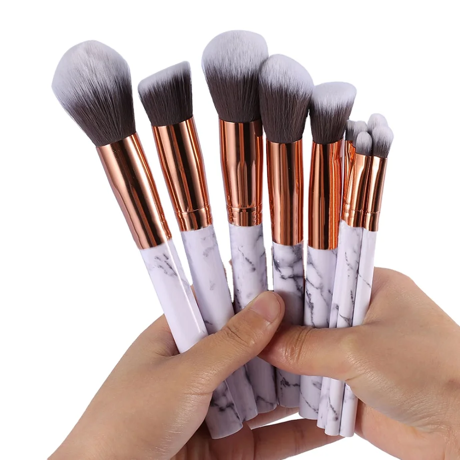 2021 Newest Custom Christmas Logo Marble Travel Makeup Brushes Set, As picture or new color 
2021 Newest Custom Christmas Logo Marble Travel Makeup Brushes Set, As picture or new color