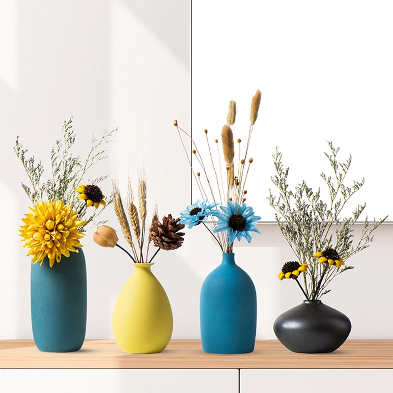 Nordic Small Modern Grind Vases Tabletop Ceramic Arts Vase Home Decoration Accessories Blue Gray Black
Nordic Small Modern Grind Vases Tabletop Ceramic Arts Vase Home Decoration Accessories Blue Gray Black