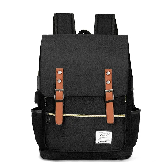 High-quality college style backpack student charging simple leisure business laptop bag
High-quality college style backpack student charging simple leisure business laptop bag