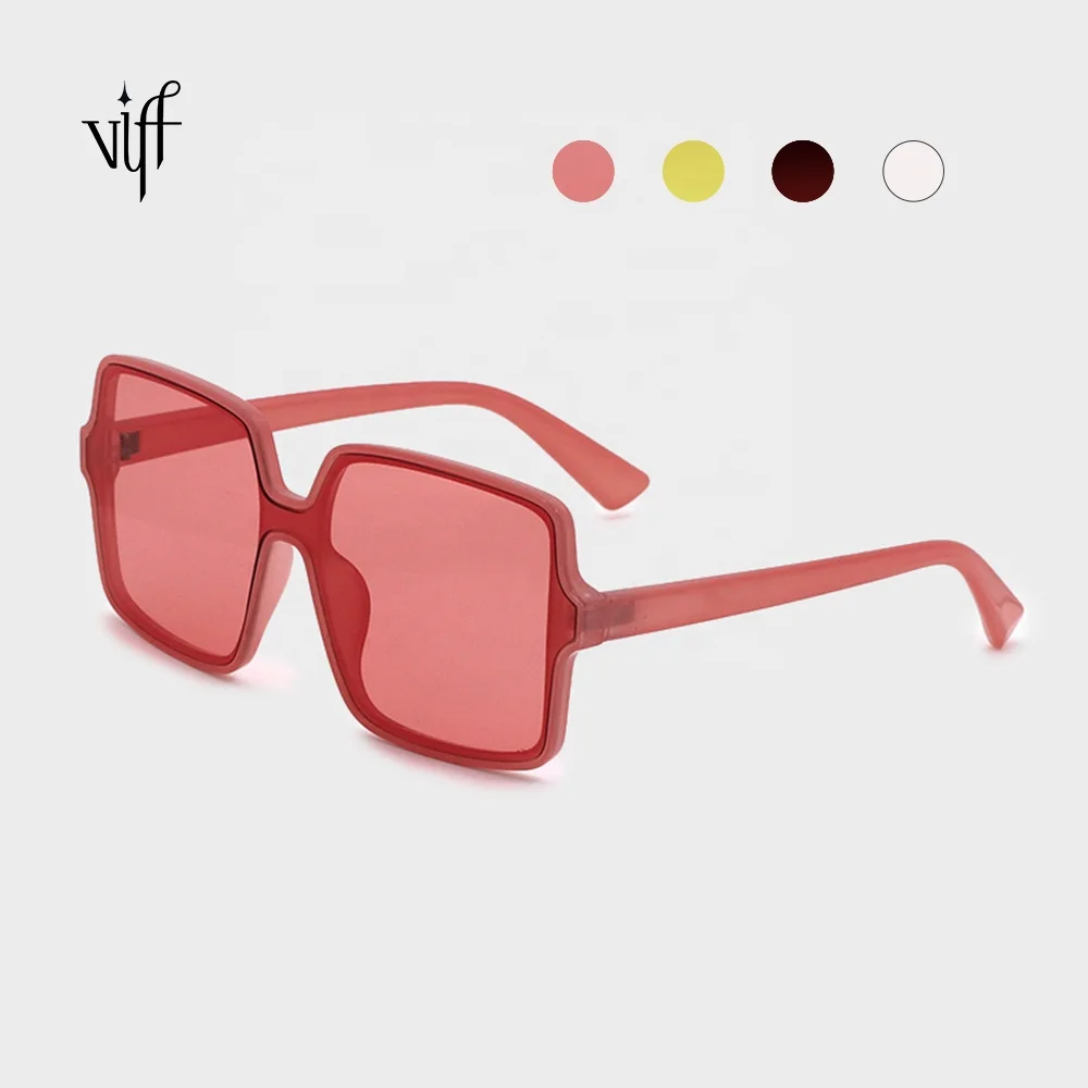 VIFF Rectangle Frame Sunglasses HP18744 Colorful Pink Red Yellow Lens Frame Cute Oversize Sunglasses Women
VIFF Rectangle Frame Sunglasses HP18744 Colorful Pink Red Yellow Lens Frame Cute Oversize Sunglasses Women