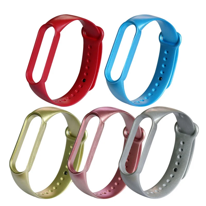 New design metallic color wristband for xiaomi mi band 3 4 5 strap rubber mi band 3 belt silicone, Red, blue, rose gold, silver, champagne gold
New design metallic color wristband for xiaomi mi band 3 4 5 strap rubber mi band 3 belt silicone, Red, blue, rose gold, silver, champagne gold