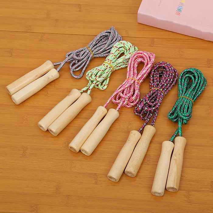 wood jump rope high quality free custom logo wholesale factory direct sale jump rope for kids students
wood jump rope high quality free custom logo wholesale factory direct sale jump rope for kids students