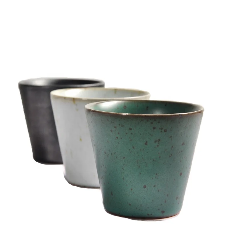 Personalized Creative Antique Japanese Stoneware Black Color Tea Cup for Gifts, Green mug/white mug/black mug
Personalized Creative Antique Japanese Stoneware Black Color Tea Cup for Gifts, Green mug/white mug/black mug