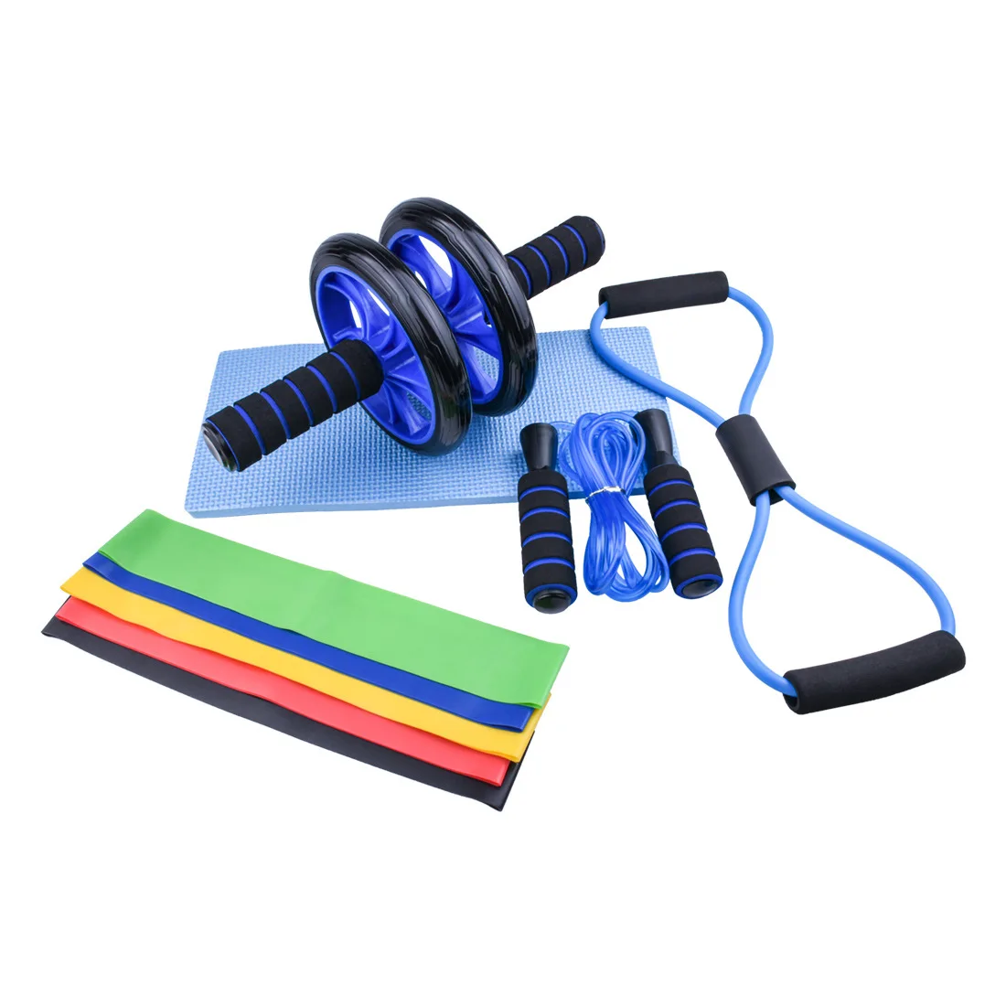 New Design Yoga Sets Fitness Product Abdominal Roller Fitness Sets With Handgrip For Abs, Customized
New Design Yoga Sets Fitness Product Abdominal Roller Fitness Sets With Handgrip For Abs, Customized