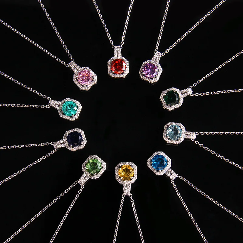 Collar De Mujer New Arrival Luxury Zircon Cubic Gemstone Choker Women Custom Diamond Stainless Steel Necklace
Collar De Mujer New Arrival Luxury Zircon Cubic Gemstone Choker Women Custom Diamond Stainless Steel Necklace