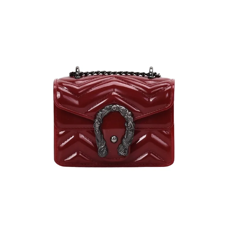 2021 wholesale fashion versatile PVC mini candy shoulder messenger chain jelly women bags, Customizable
2021 wholesale fashion versatile PVC mini candy shoulder messenger chain jelly women bags, Customizable