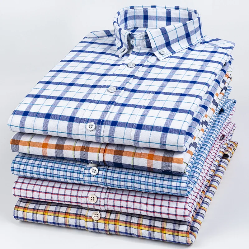 Factory direct wholesale custom long sleeve mens casual plaid 100% cotton shirts men's plaid shirt, Customized color
Factory direct wholesale custom long sleeve mens casual plaid 100% cotton shirts men's plaid shirt, Customized color