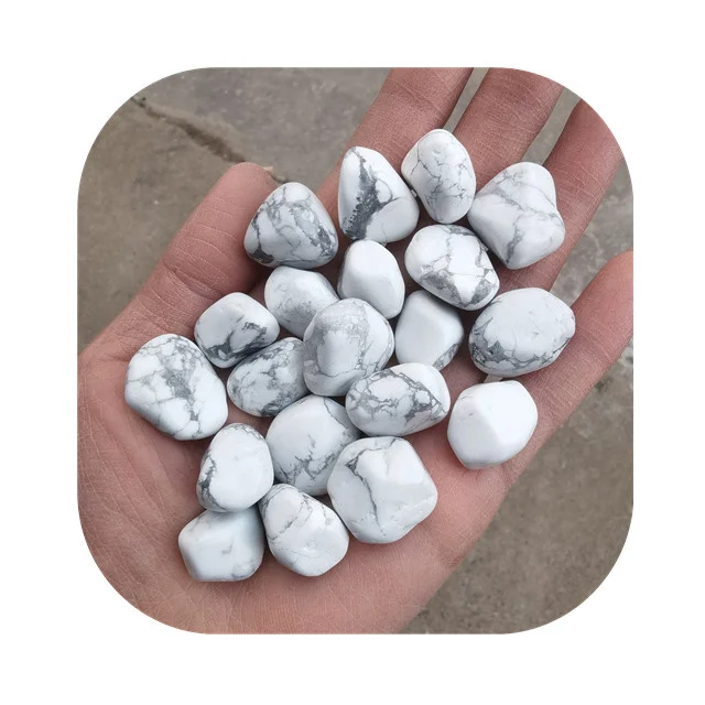 Bulk wholesale 15-20mm crystal natur heal gem stones white howlite crystal tumble stones for sale
Bulk wholesale 15-20mm crystal natur heal gem stones white howlite crystal tumble stones for sale