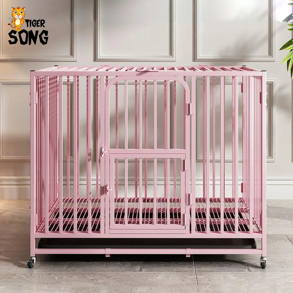 Customizable pink dog cage manufacturer large pet breeding cage animal cage, Customized color
Customizable pink dog cage manufacturer large pet breeding cage animal cage, Customized color