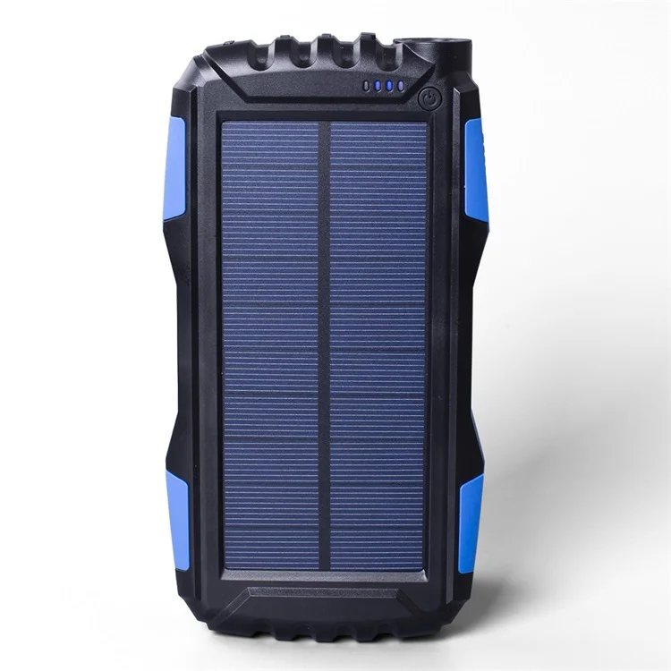 High Capacity Solar Power Bank Charge With LED Light Portable Power Bank Mobile Charge, Black orange blue
High Capacity Solar Power Bank Charge With LED Light Portable Power Bank Mobile Charge, Black orange blue