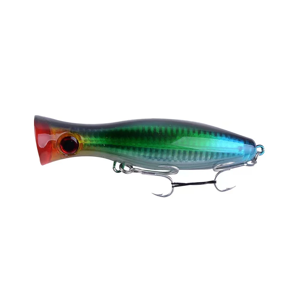 New Style Wholesale Fishing Boat Bait Artificial Popper Bait Hard Lure Fish Hooks, Customized
New Style Wholesale Fishing Boat Bait Artificial Popper Bait Hard Lure Fish Hooks, Customized