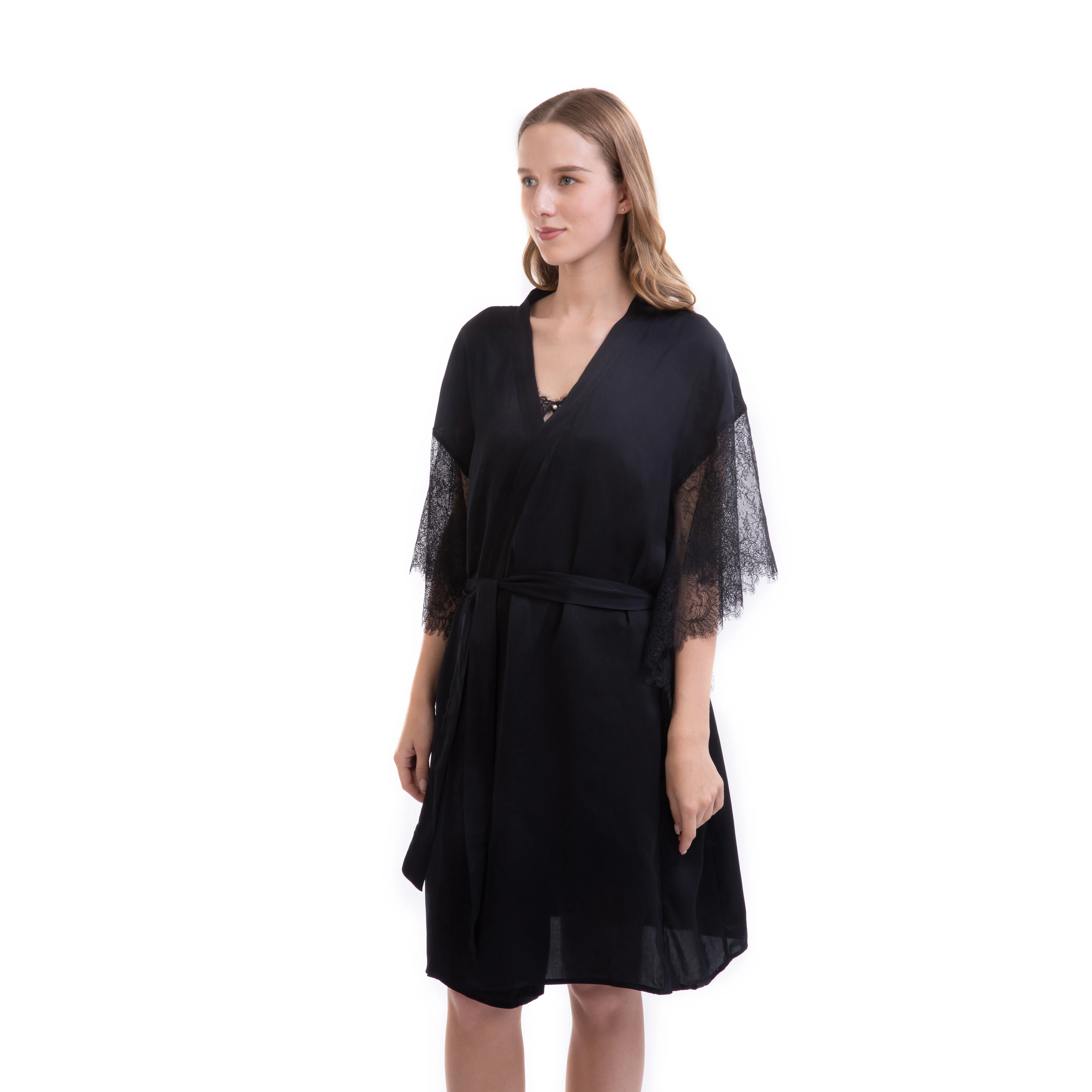 Sexy Satin Bathrobe Luxury Silk Robes women Soft and Smooth Sailk Satin Pajamas, Black or customized
Sexy Satin Bathrobe Luxury Silk Robes women Soft and Smooth Sailk Satin Pajamas, Black or customized