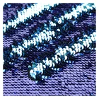 Luxury Two Tone 5mm Purple Mermaid Reversible Sequin Fabric